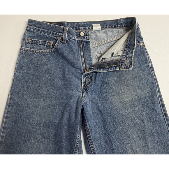 Vintage Levi’s 550 Relaxed Fit Jeans Mens 33x34 Medium Wash Blue Made In USA Y2K - Picture 7 of 16